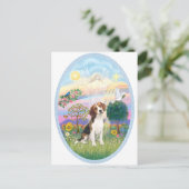 Carte Postale Cloud Angel - Beagle1 (Debout devant)