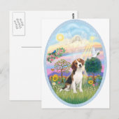Carte Postale Cloud Angel - Beagle1 (Devant / Derrière)