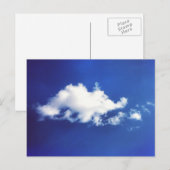 Carte postale Cloud Brontosauras (Devant / Derrière)