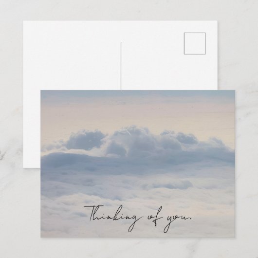 Carte Postale Cloud Photography (Devant / Derrière)