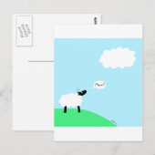 Carte Postale Cloud Sheep (Devant / Derrière)