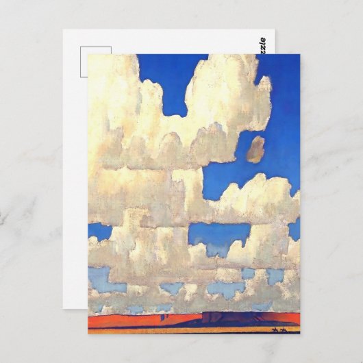 Carte Postale "Cloud World" de Maynard Dixon (Devant / Derrière)