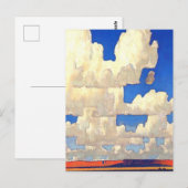 Carte Postale « Cloud World » par Maynard Dixon (Devant / Derrière)