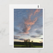 Carte Postale Clouds are magical (Devant / Derrière)