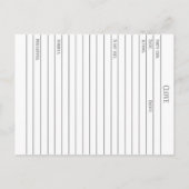 Carte Postale Clove Spice Materia Medica Monograph Herbal (Dos)