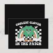 Carte Postale Clover le plus froid dans le Patch St Patrick's Da (Devant / Derrière)