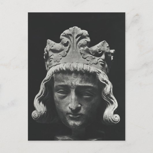 Carte Postale Clovis II, Franc mérovingien (Devant)