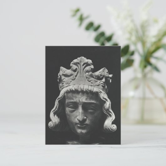 Carte Postale Clovis II, Franc mérovingien (Debout devant)