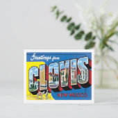 Carte Postale Clovis NM United States City (Debout devant)