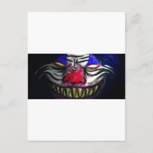 Carte Postale Clowm déplaisant (Devant)