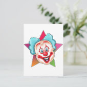 Carte Postale Clown (Debout devant)