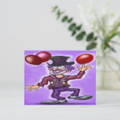 Carte Postale Clown (Debout devant)