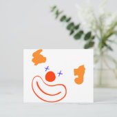 Carte Postale Clown (Debout devant)