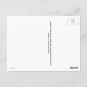 Carte Postale clown antique (Dos)