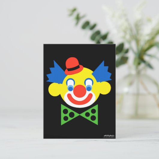 Carte Postale Clown - Art Gallery Selection (Debout devant)