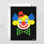 Carte Postale Clown - Art Gallery Selection (Devant / Derrière)