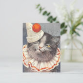 Carte Postale Clown Chat par Arthur Thiele (Debout devant)