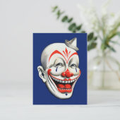 Carte Postale Clown Déplaisant vintage (Debout devant)