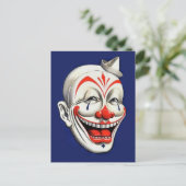 Carte Postale Clown Déplaisant vintage (Debout devant)