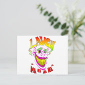 Carte Postale Clown Effrayant (Debout devant)