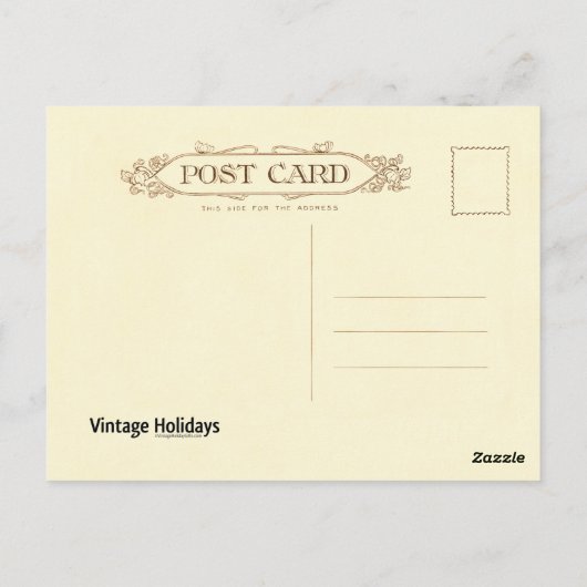 Carte Postale Clown en miroir Halloween Tricks (Dos)