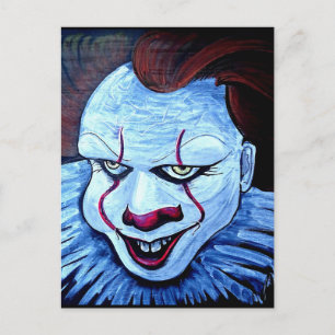 Carte Postale Clown:Maléfique