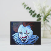 Carte Postale Clown:Malveillant (Debout devant)