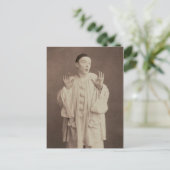 Carte Postale Clown Pierrot vintage (Debout devant)