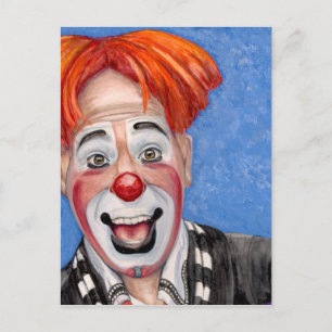 Carte Postale Clown Ryan Combs