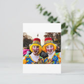 Carte Postale Clown Twins (Debout devant)