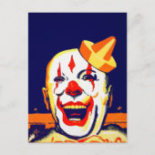 Carte postale Clown vintage (Devant)