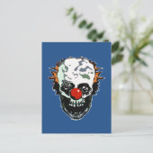 Carte Postale Clown zombie (Debout devant)
