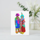 Carte Postale clowns (Debout devant)