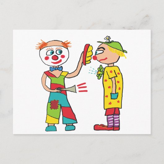 Carte Postale Clowns (Devant)