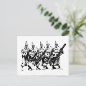 Carte Postale Clowns de jazz 1920, noir (Debout devant)