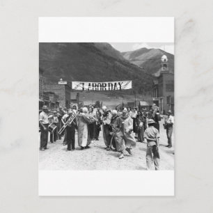 Carte Postale Clowns de la Fête du Travail, 1940