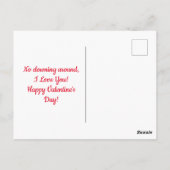 Carte Postale Clowns de la Saint-Valentin vintage (Dos)