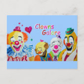 Carte postale Clowns Galore (Devant)