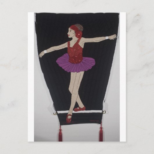 Carte Postale Clowns : marcheur à corde serrée (Devant)