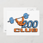 Carte Postale Club 200 (Devant / Derrière)