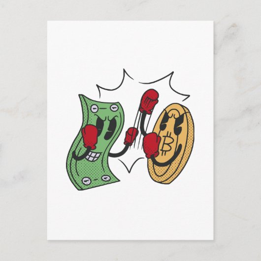 Carte Postale Club de combat Crypto (Devant)