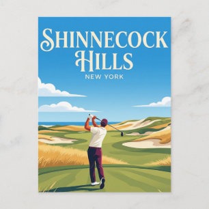 Carte Postale Club de golf Shinnecock Hills États-Unis