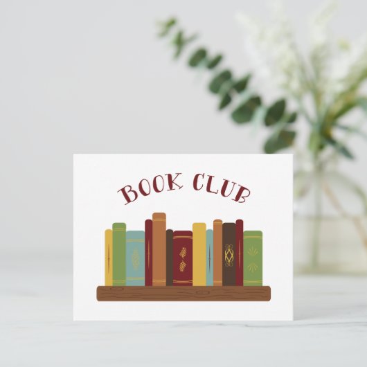 Carte Postale Club de lecture (Debout devant)