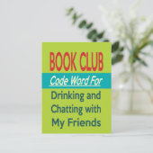 Carte Postale Club de livres - Code Word (Debout devant)