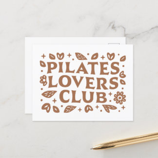 Carte Postale Club des amateurs de Pilates