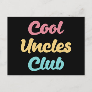 Carte Postale Club des oncles cool II