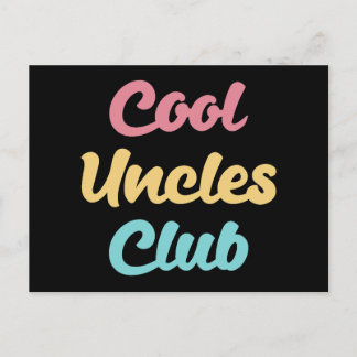 Carte Postale Club des oncles cool II