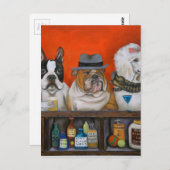 Carte Postale Club K9 (Devant / Derrière)