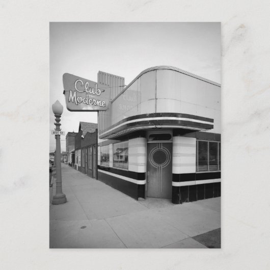 Carte Postale Club Moderne Bar, Anaconda, MT (Devant)