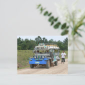 Carte Postale Club Paradise Jeepney (Debout devant)